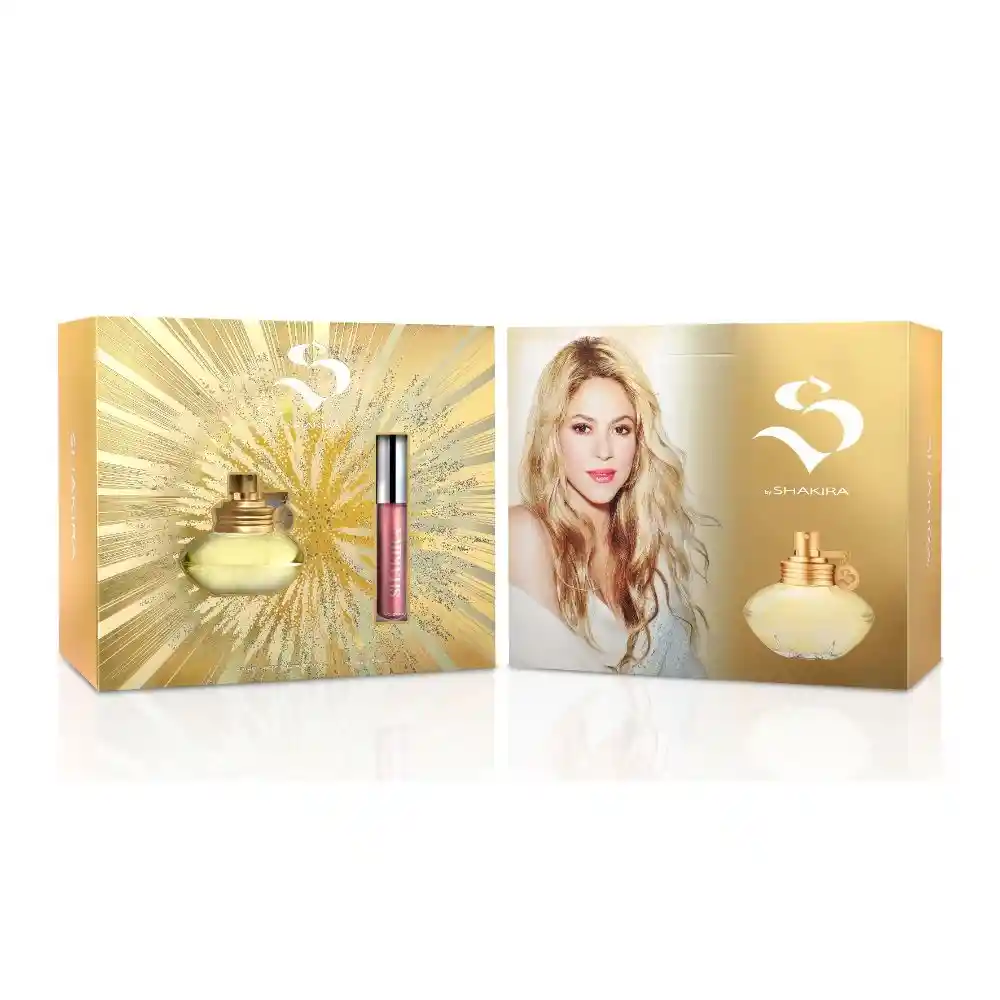 Shakira Estuche Fragancia Femenina Edt By Edt 50 Ml + Lip Gloss