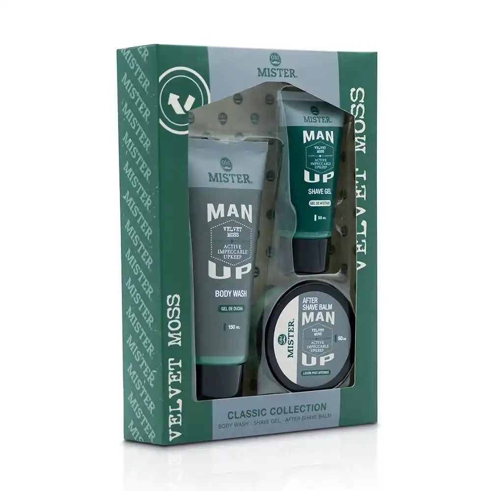 Body Wash Classic150 Ml + Shower Gel 55 Ml + After Shave 50 Grs