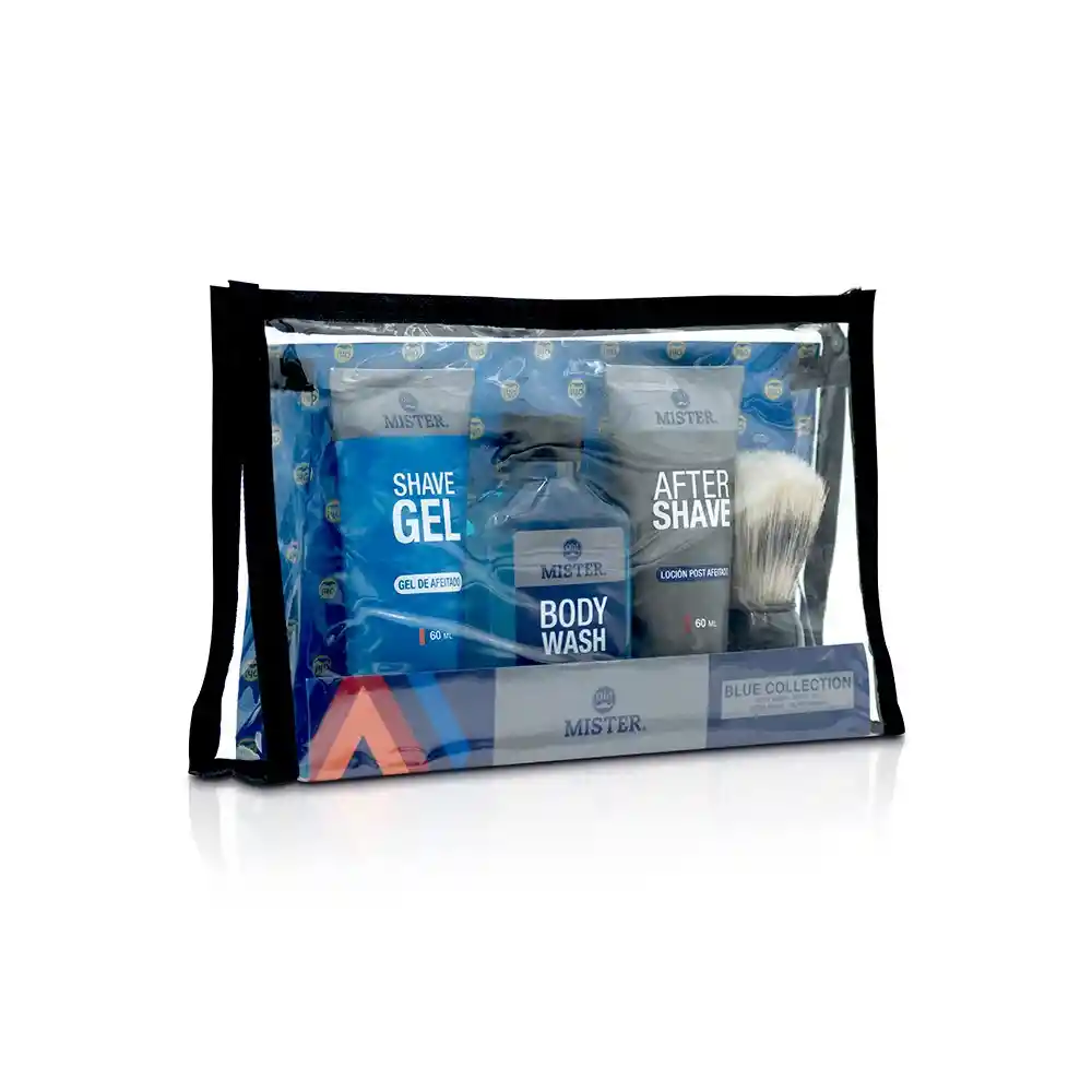 Blue Shave Gel 60 Ml + After Shave Lotion 60 Ml + Shower Gel 120