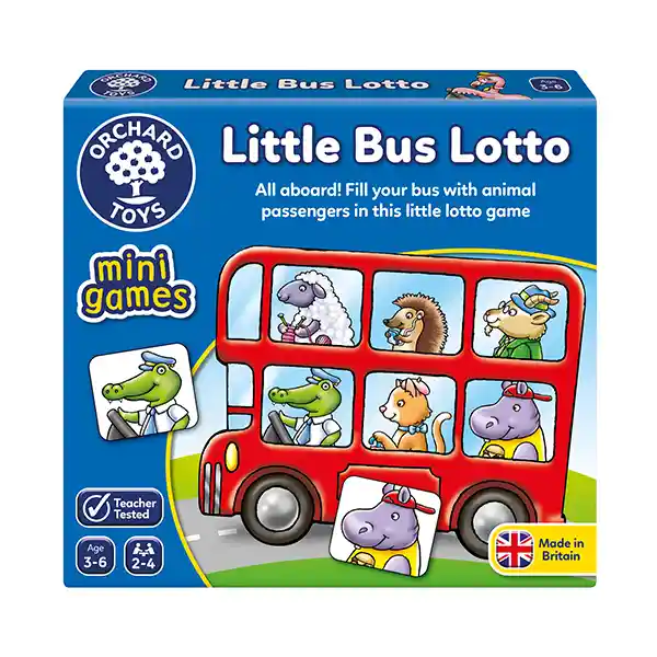 Orchard Toys Juego de Mesa Lotería Little Bus Lotto