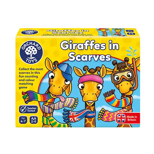 Orchard Toys Juego de Mesa Girafes in Scarves