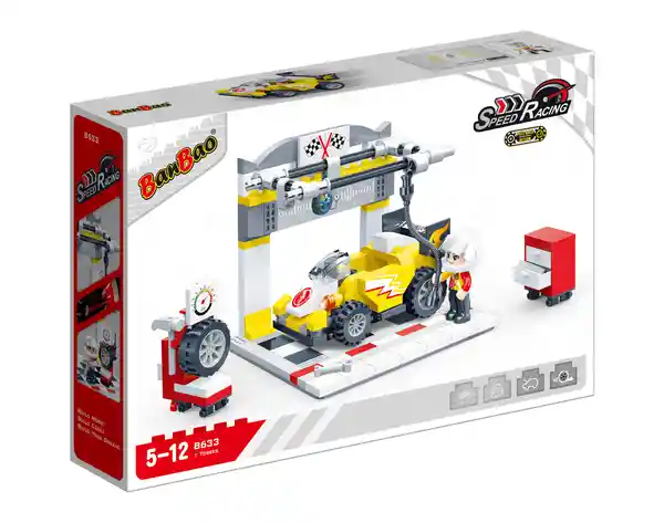 BanBao Set Bloques de Construcción Speed Racing Monitor