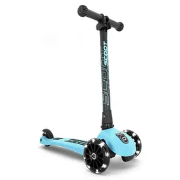 Scoot and Ride Scooter Highwaykick 3 Blueberry Led