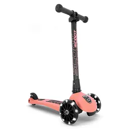 Scoot and Ride Scooter Highwaykick 3 Peach Led