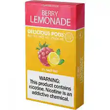 Juul Delicious Pods Para Pack 4 Berry Limonade