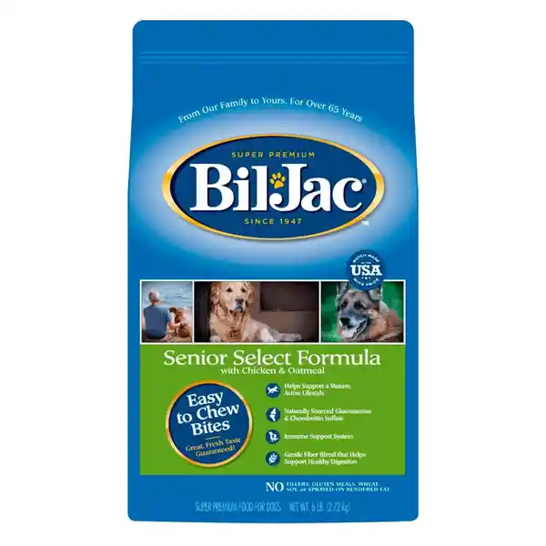 Bil Jac Alimento Para Perro Senior 13.6 Kg