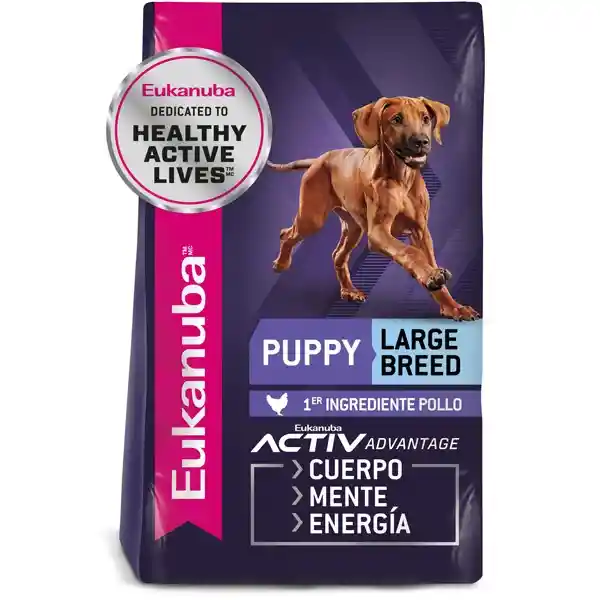 Eukanuba Alimento Para Perro Puppy Large 15 Kg