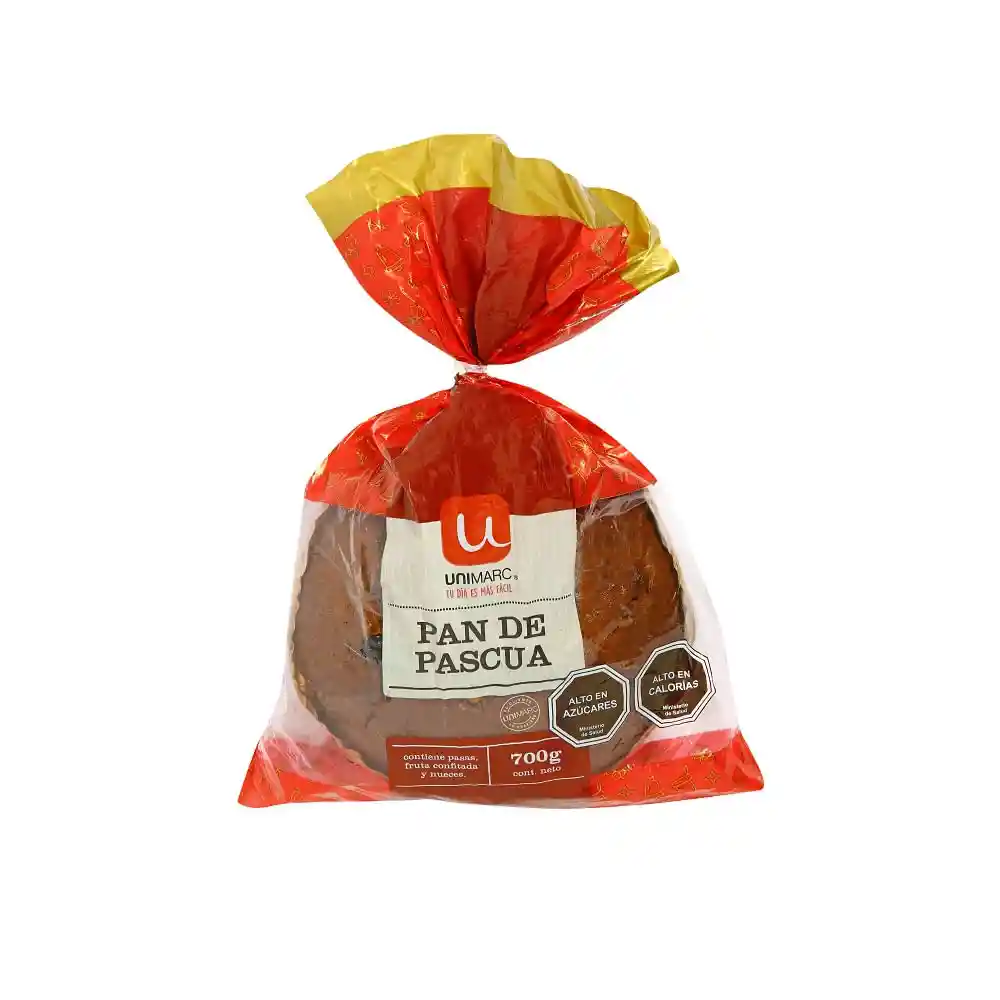 Pan de Pascua Unimarc 700g