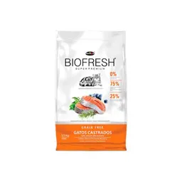 Biofresh Alimento Seco Super Premium Gato Castrado 1.5 Kg
