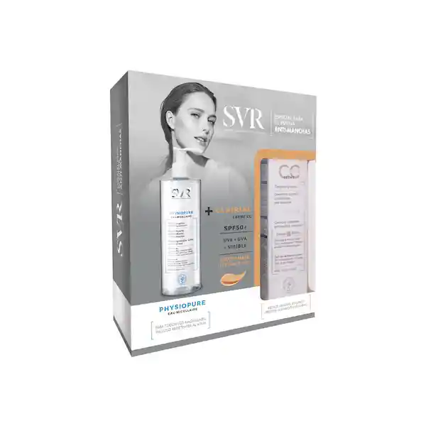 Svr Kit Physiopure Eau Micelar + Clairial Cc Creme Medium