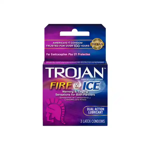 Trojan Preservartivos Fire & Ice