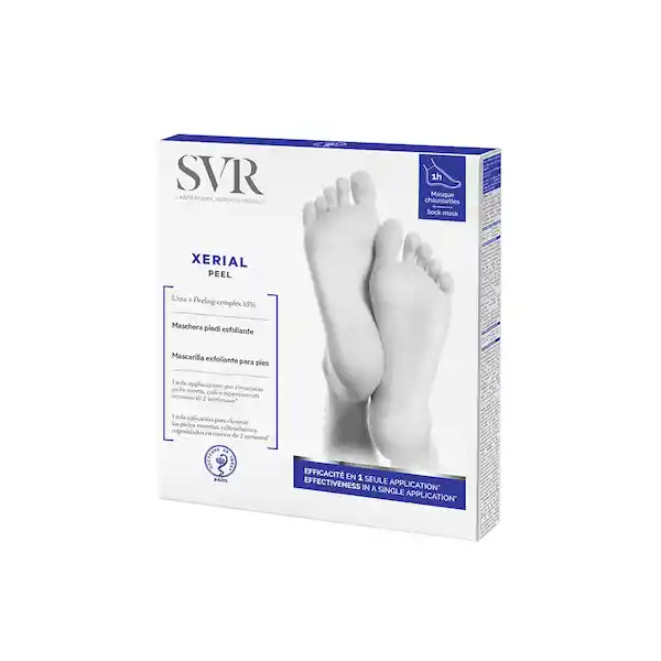 Svr Mascarilla Exfoliante de Pies Xerial