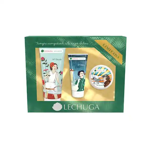 Lechuga Crema Manos + Crema Cuerpo + Protección Intensiva