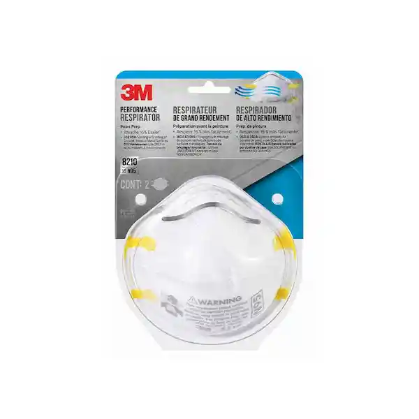 3M Respirador Desechable 8210