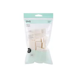 Qvs Esponja Facial Individual en Forma Triangular