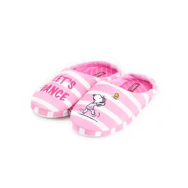 Snoopy Pantuflas Snoopy Para Mujer