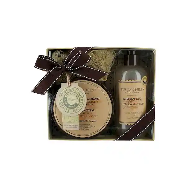 BODY LUXURIES Set Cuidado Vainilla Almendra