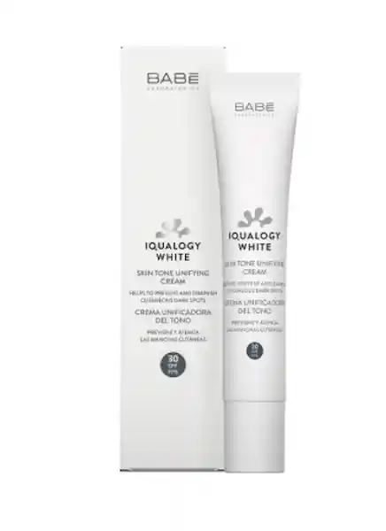 Babe Iqualogy White Crema Unificadora del Tono SPF30