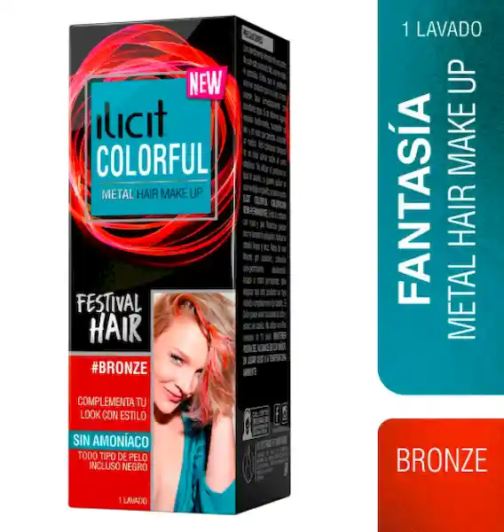 Ilicit Tinte Colorful Tono Bronze