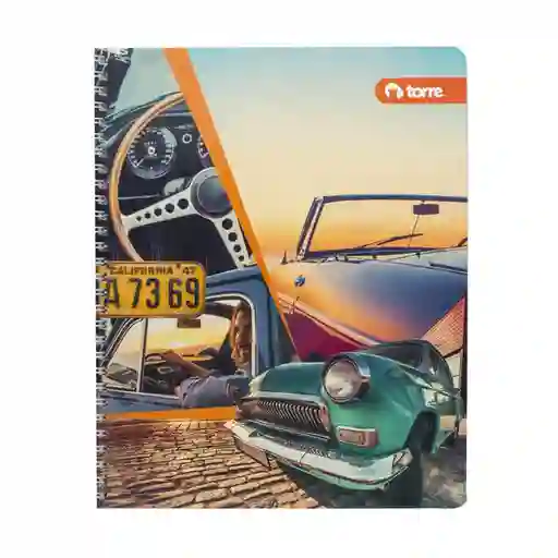 Torre Cuaderno Universitario Clasico 100 Hojas Hombre