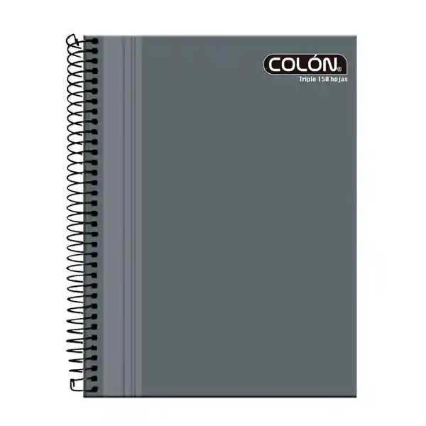 Colon Cuaderno Universitario Matemática 7 mm Triple