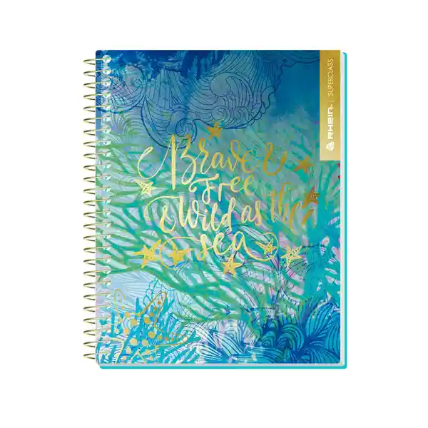 Rhein Cuaderno Carta 7 mm Deep Blue