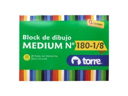 Torre Block Dibujo 1/8 Medio N.180