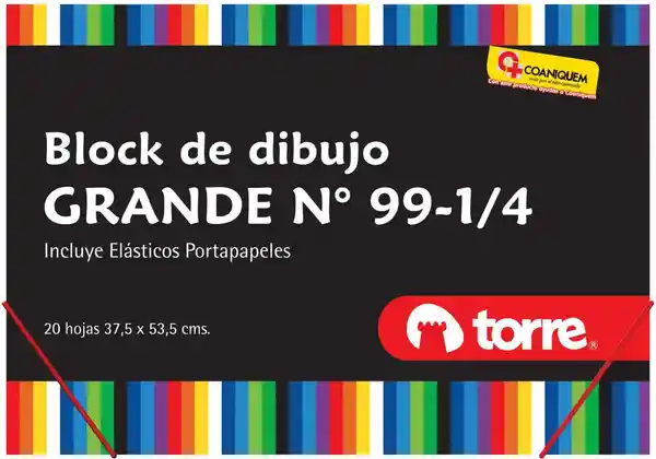 Torre Block Dibujo 1/4 Grande N.99