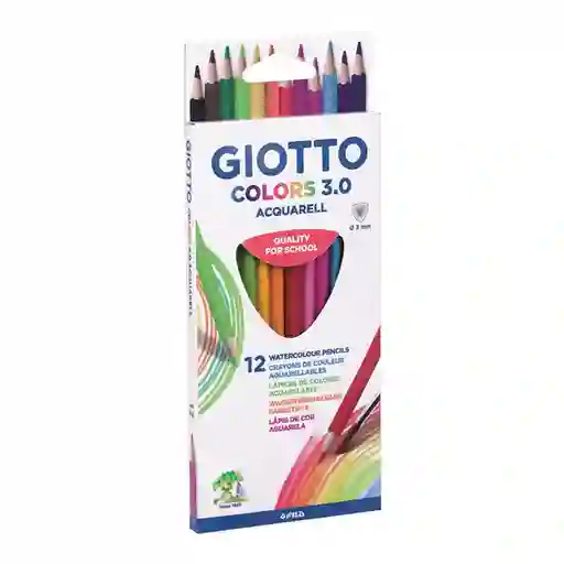 Giotto Lápiz de Color Acuarela 3.0 Triangular