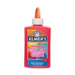 Elmers Pegamento Opaco Color Rosado 147 mL