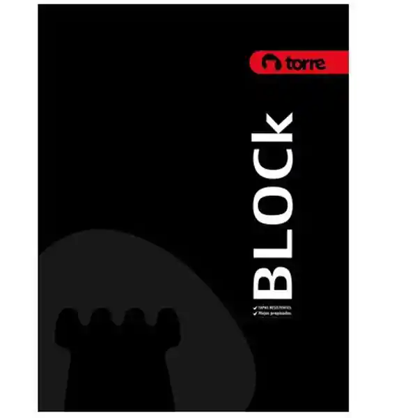 Torre Block Prepicado 7 mm 80 Hojas