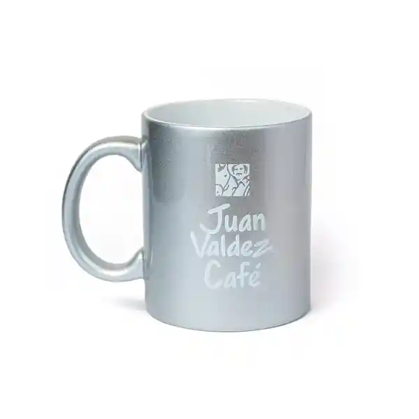 Juan Valdez Taza de Cerámica Plateada (320 cc)