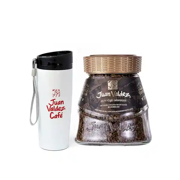 Juan Valdez Kit Mug Blanco + Liofilizado