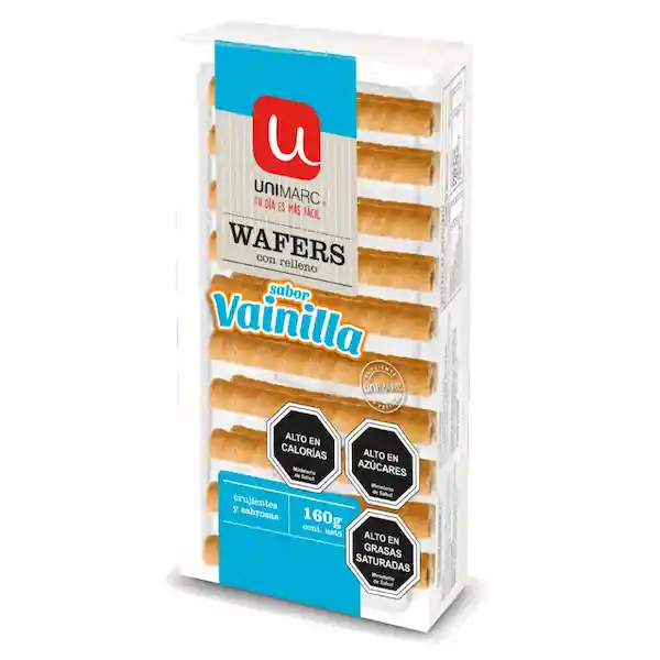 Wafers Relleno Vainilla