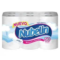 Nubelin Papel Higiénico Doble Hoja