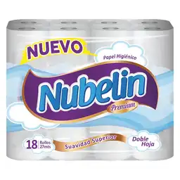 Nubelin Papel Higiénico Doble Hoja