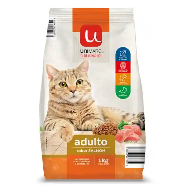 Alimento Gato Adulto Sabor Salmon