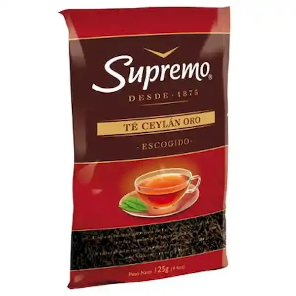 Supremo Té Ceylan Oro