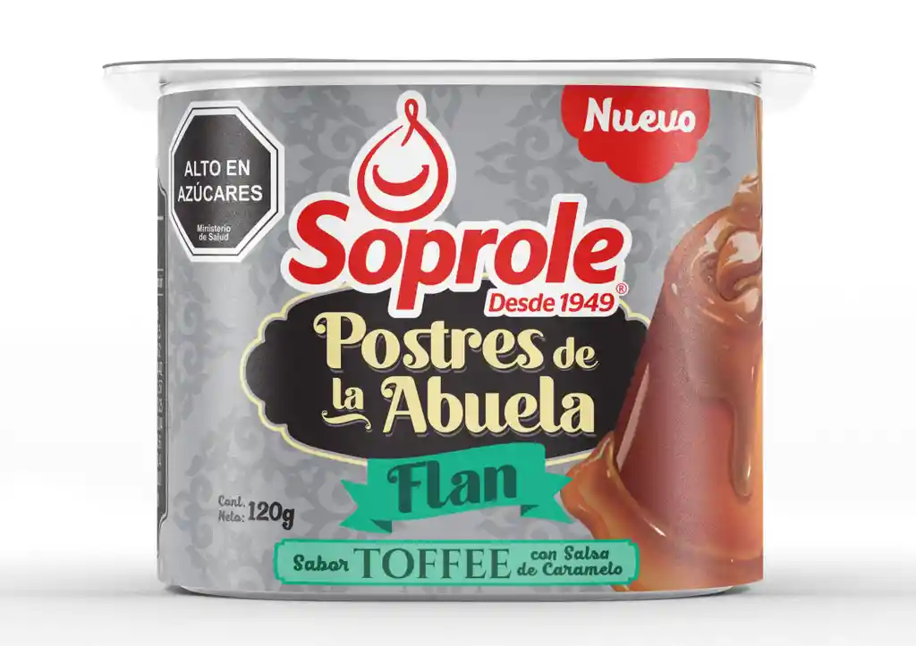 Soprole Flan de Toffee Postres de la Abuela