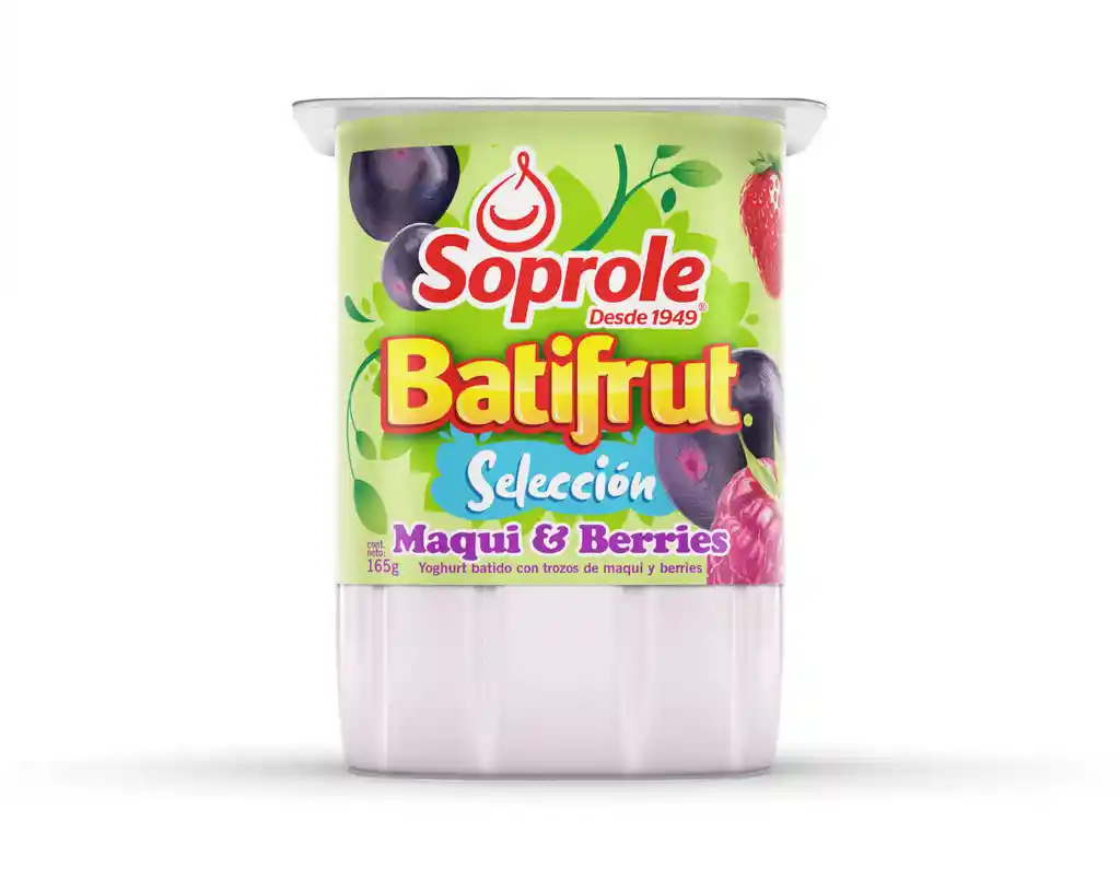 Soprole Yoghurt Batifrut Mix Trozos Maqui y Berries