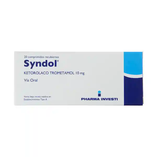 Syndol (10 mg) Comprimidos Recubiertos