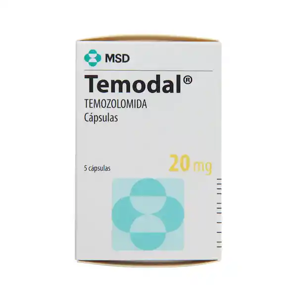 Temodal Temozolomida (20 mg)