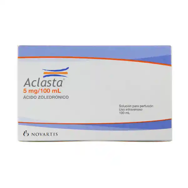 Aclasta Solución Perfusión (5 mg / 100 mL)
