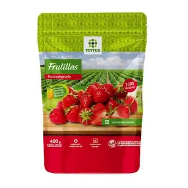 Frutillas Congeladas Tottus 