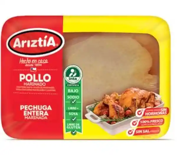 Ariztia Pechuga de Pollo Bandeja