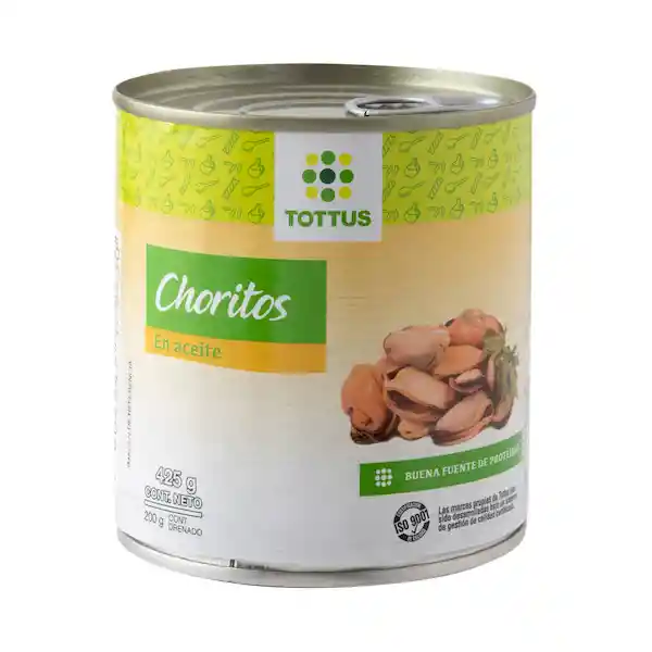 Tottus Choritos en Aceite