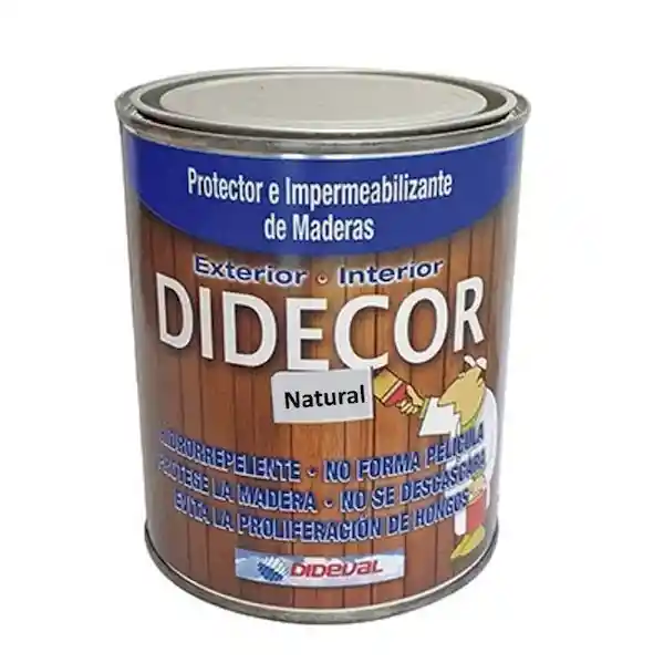 Dideval Preservante de Madera Didecor Natural 1/4 g