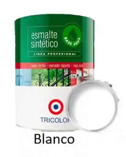 Tricolor Esmalte Sintetico Base Agua Profesional Blanco 3.78 L