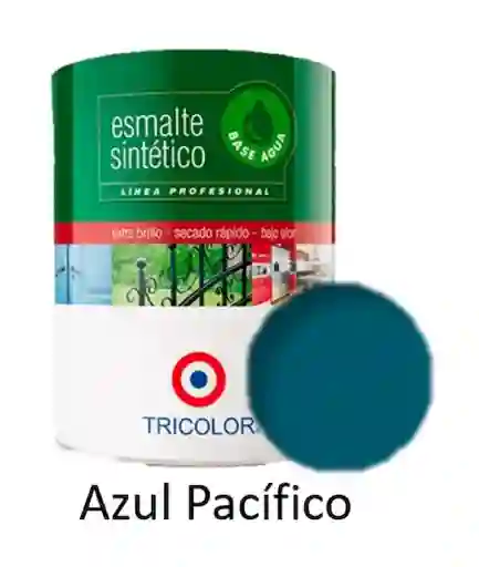 Tricolor Esmalte Sintetico Base Agua Azul Pacífico 945 mL