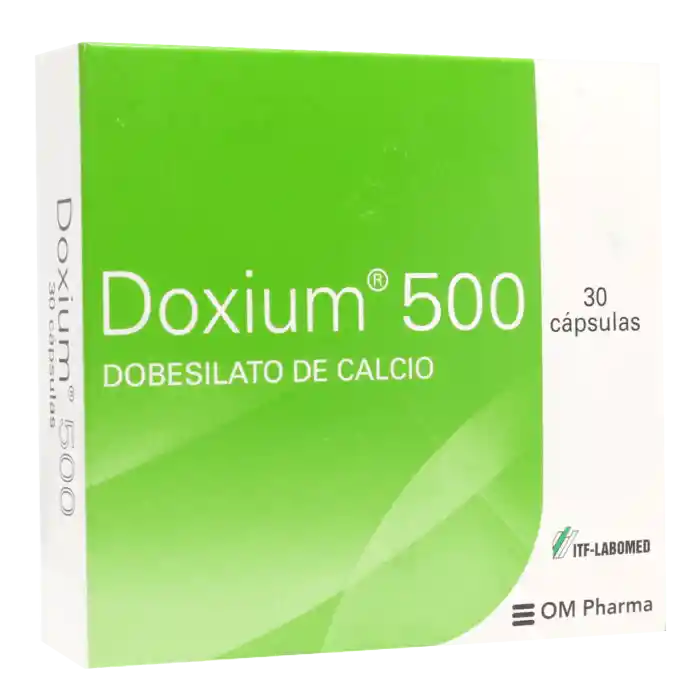 Doxium: Principio Activo: Calcio (Dobesilato)